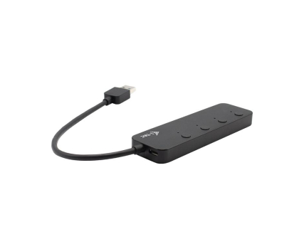 Hub USB i-tec USB 3.0 Metal HUB 4x USB 3.0 wyłącznik portów